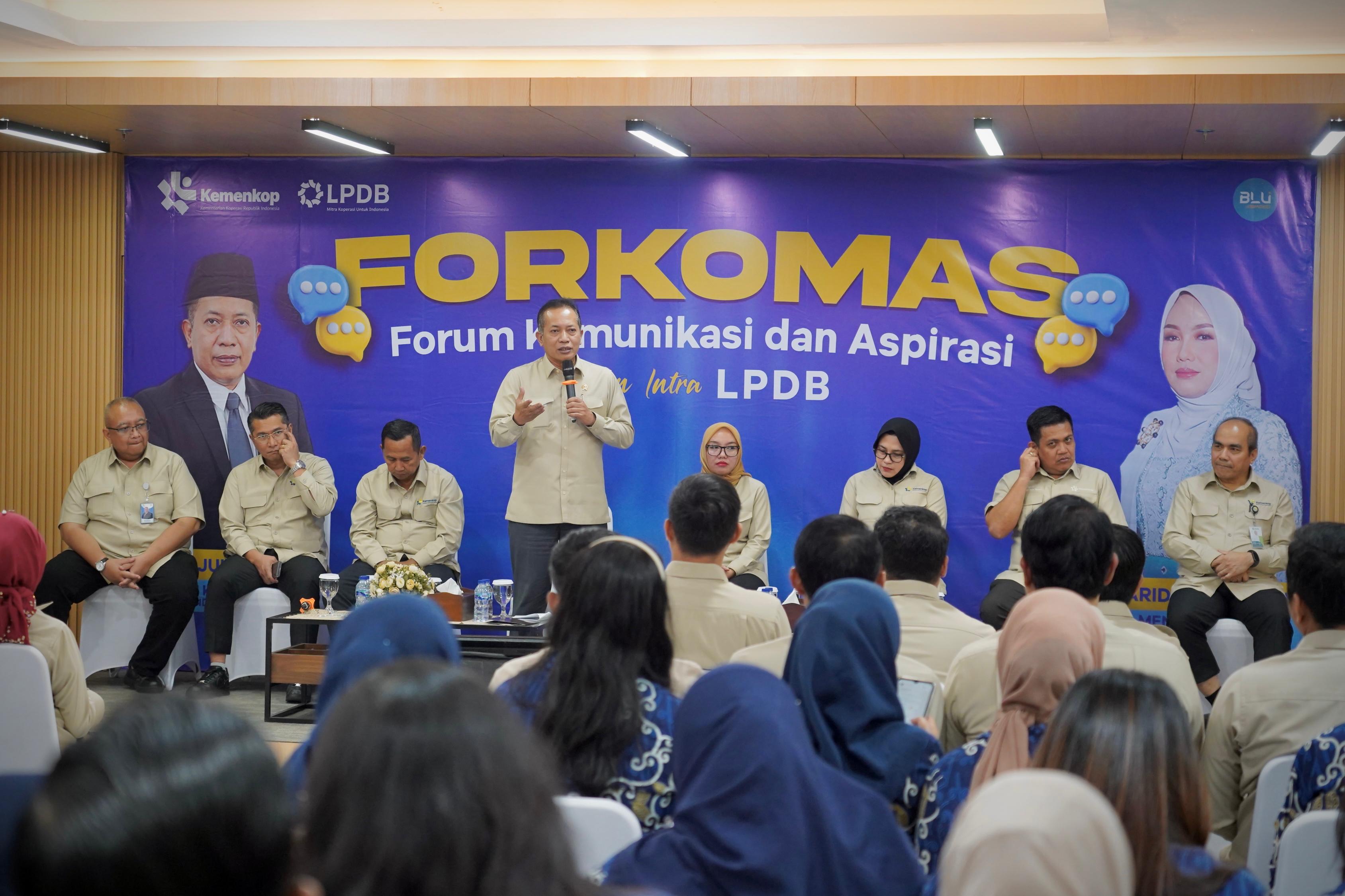 Menkop Ferry Sebut LPDB Jadi Ujung Tombak Koperasi Indonesia Tumbuh Sehat dan Mandiri