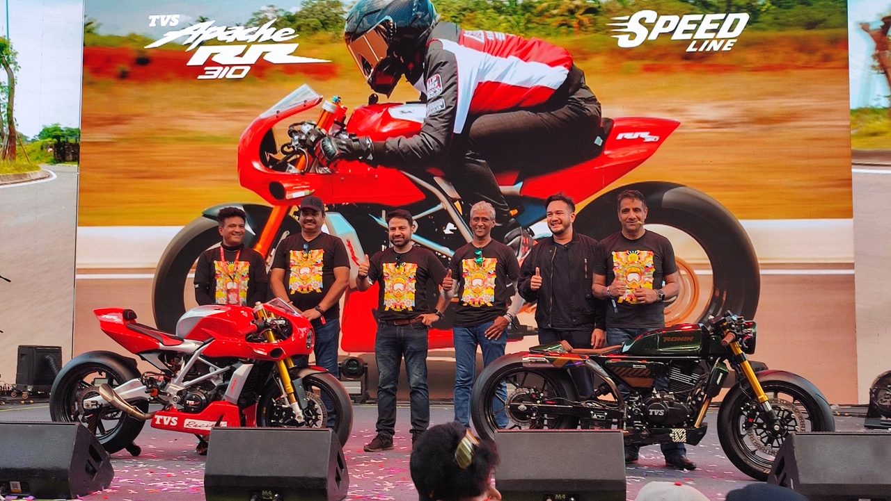 Ronin Kensai dan RR310 Speedline, Dua karya kustom Smoke Garage Curi Perhatian di TVS MotoSoul 2025