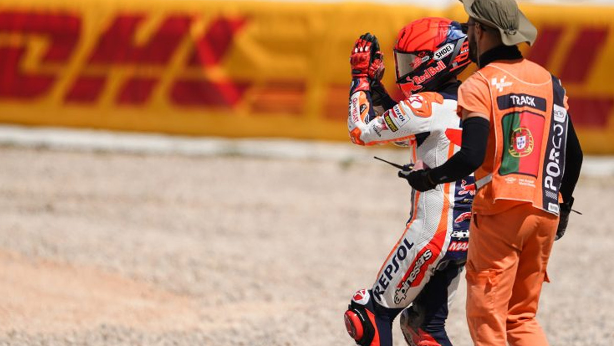 Hasil Lomba MotoGP Portugal 2023, Mimpi Buruk Marc Marquez Kembali Terulang
