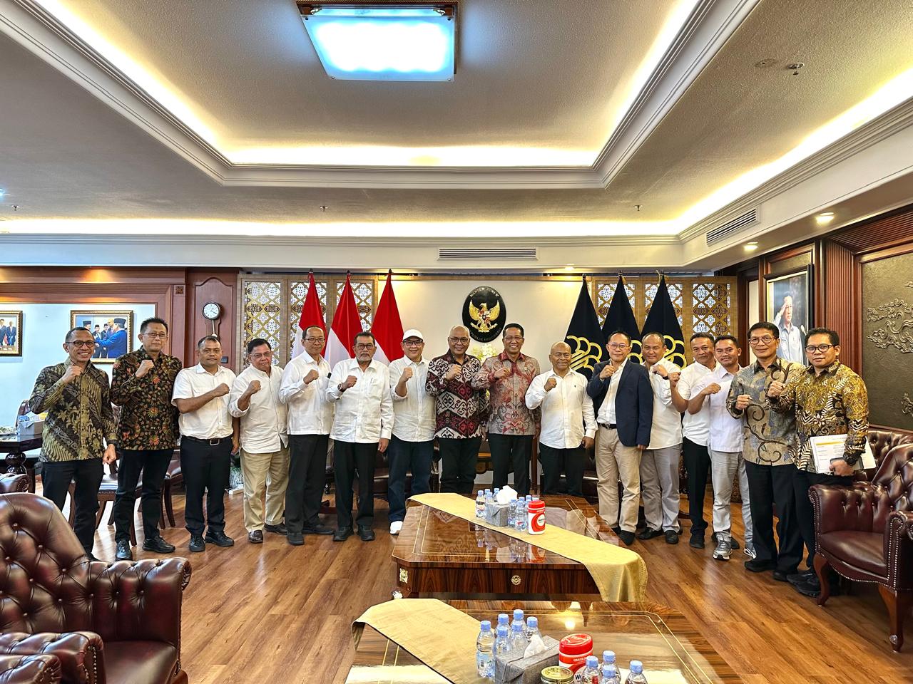 Blokir Administrasi Dicabut, Menkumham Sambut Pengurus PWI Pusat