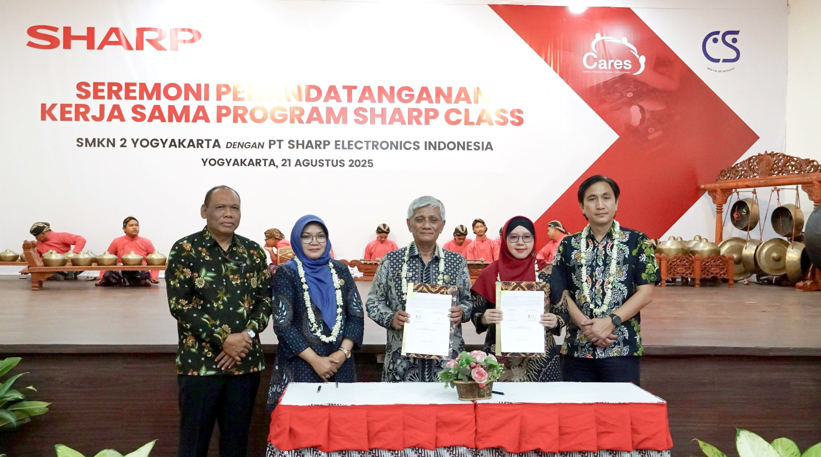 Sharp Indonesia Perkuat Komitmen ESG Lewat 'Sharp Class' di SMKN 2 Yogyakarta