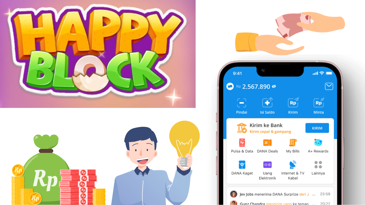 JUMAT BERKAH! Akun E-Wallet Kamu Dapat Saldo DANA Kaget Gratis Rp567.000 Hari Ini usai Main Game Penghasil Uang Terbaru