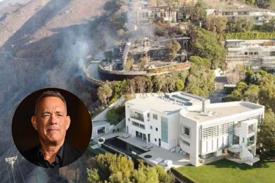 Rumah Mewah Tom Hanks Selamat dari Kebakaran Los Angeles, Warganet: Karena Pro Palestina