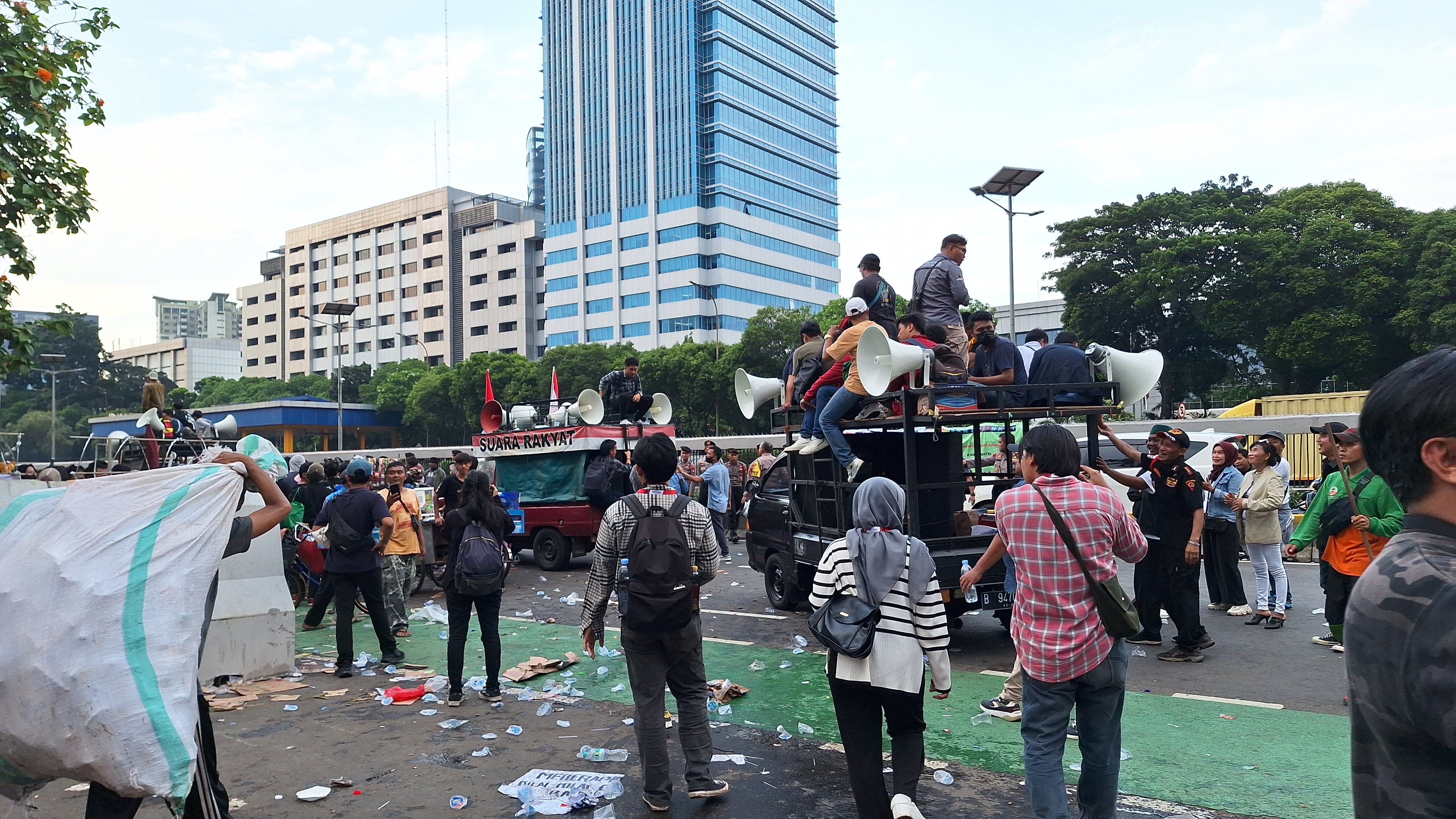 Ada Demo Lagi, Ribuan Personel Gabungan Siaga di Gedung DPR
