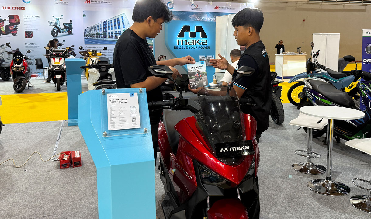 Potongan Jutaan Rupiah dari Maka Motors di PEVS 2025