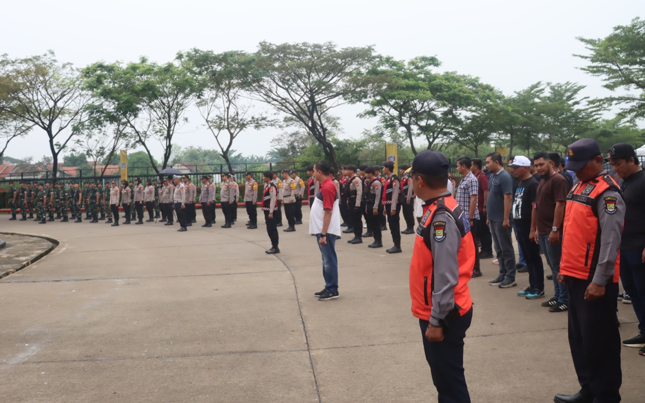 Amankan Laga Persita vs Persija, 1403 Personel Gabungan Disiagakan