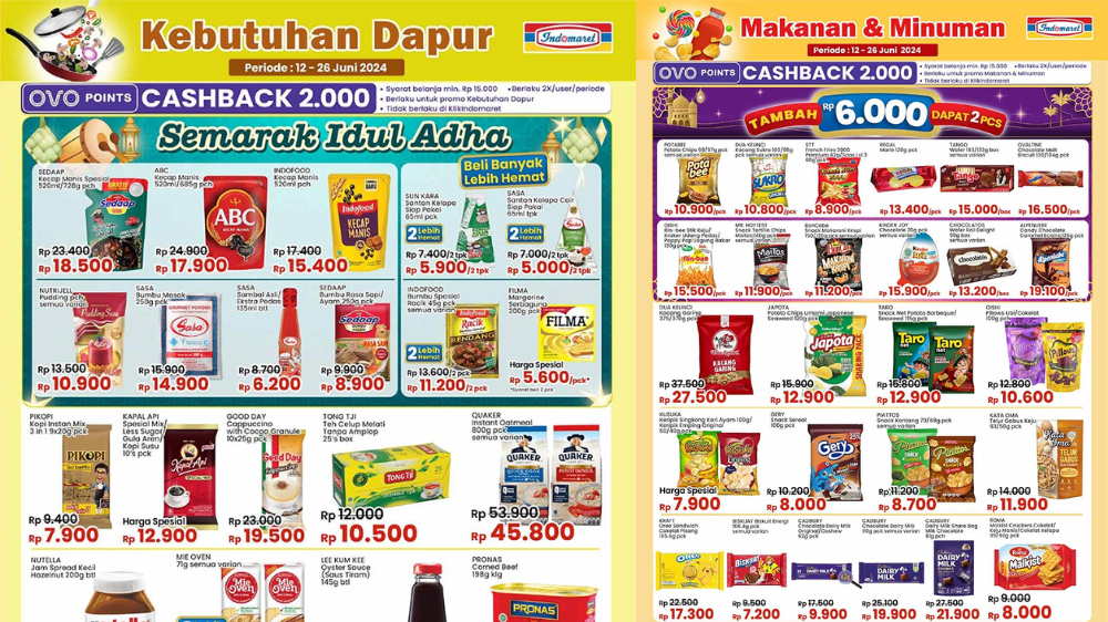 Katalog Promo Indomaret Hari ini 13 Juni 2024 Spesial Idul Adha, ABC Kecap Manis Cuma Rp17.900