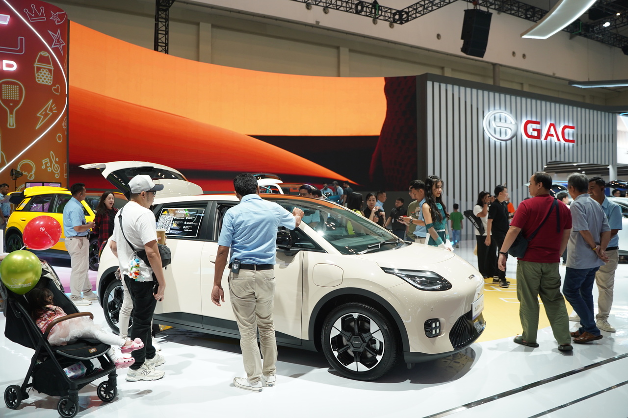 Prestasi Gemilang! AION UT Jadi Mobil Listrik Paling Diminati di GIIAS 2025