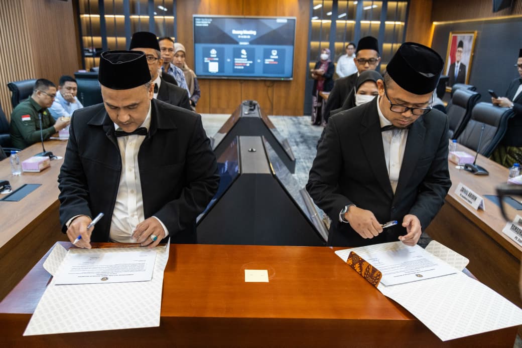 Pakta Integritas Ditandatangani, Menhaj Kukuhkan Standar Layanan Berintegritas dan Akuntabel