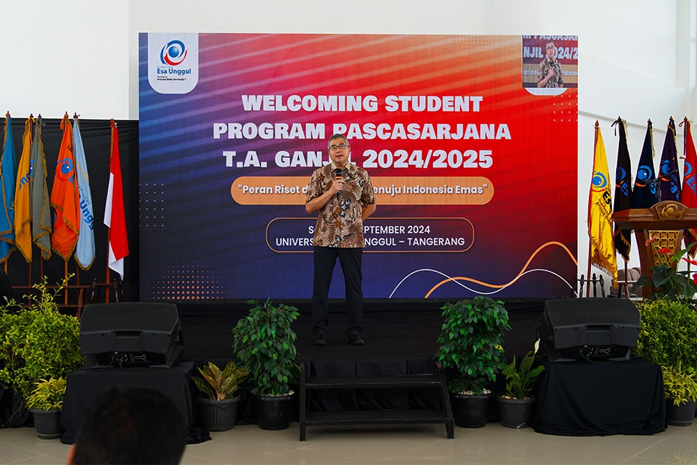 Universitas Esa Unggul Gelar Welcoming Student Program Pascasarjana T.A Ganjil 2024-2025