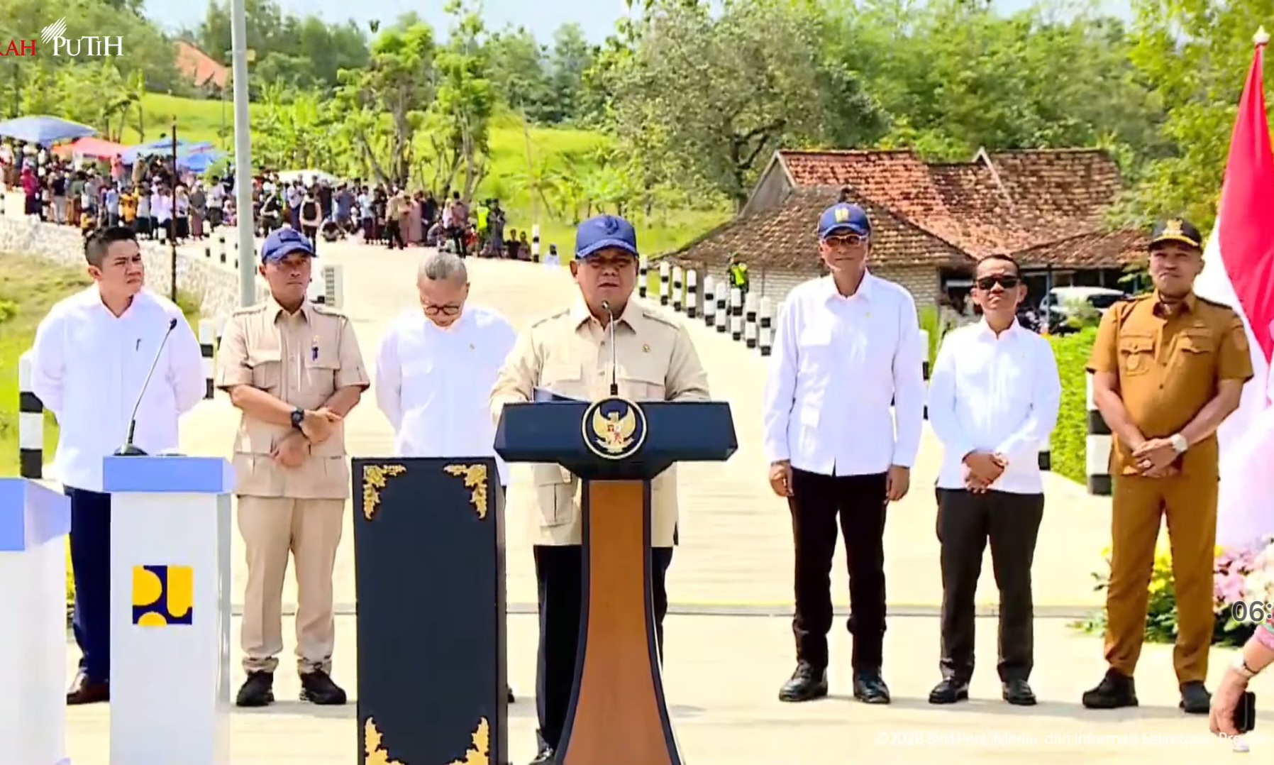 Presiden Prabowo: Tak Boleh Ada Daerah Tertinggal karena Akses Infrastruktur