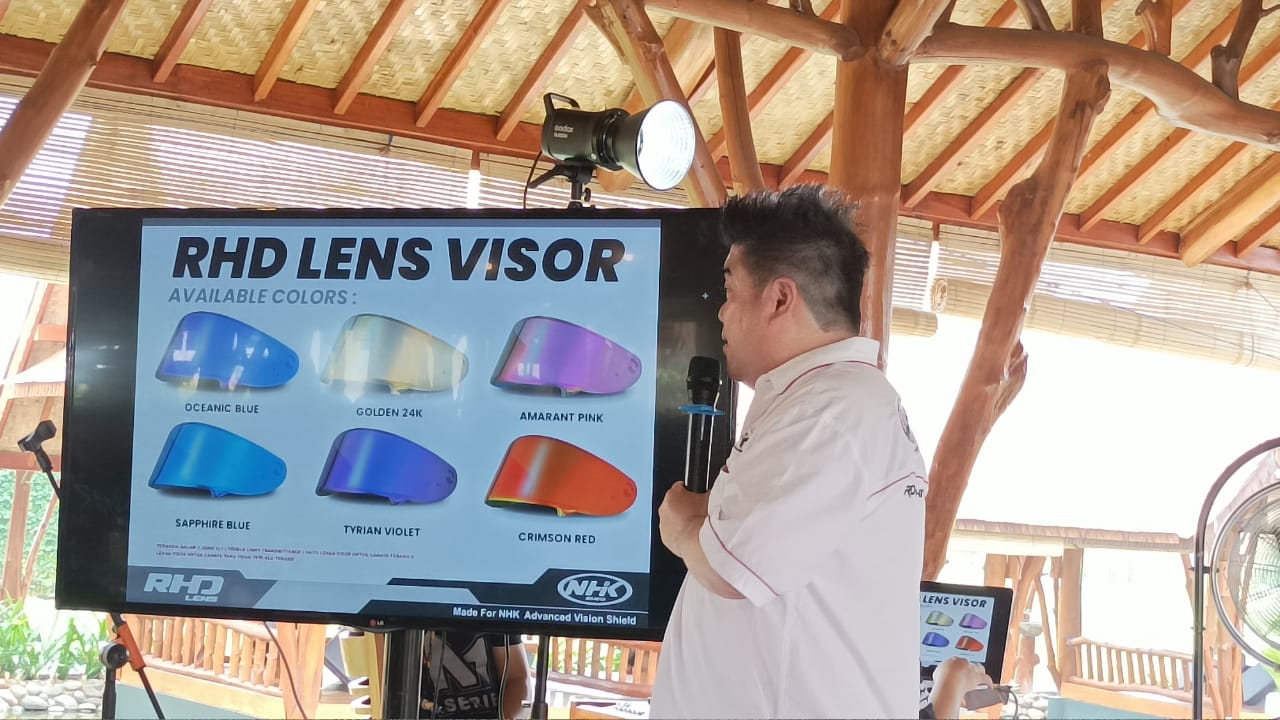 RHD Lens, Teknologi MotoGP di Helm NHK Kini Hadir Untuk Harian, Punya 9 Pilihan Warna