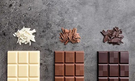 Perbedaan Dark Chocolate, Milk Chocolate, dan White Chocolate