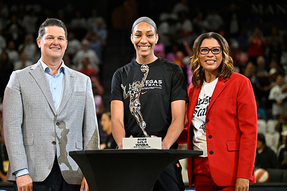 Raih MVP WNBA 2025, A’ja Wilson Jadi Pemain dengan Trofi Terbanyak