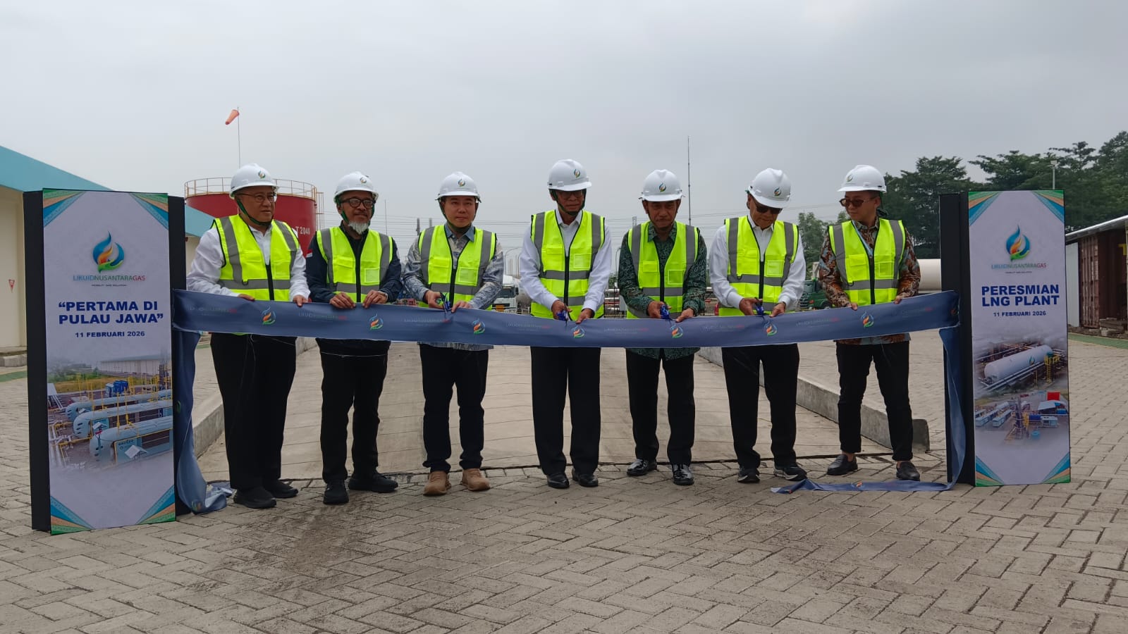 LNG Plant Pasuruan Resmi Dibuka, Kilang Mini Pertama di Pulau Jawa Bisa Beroperasi