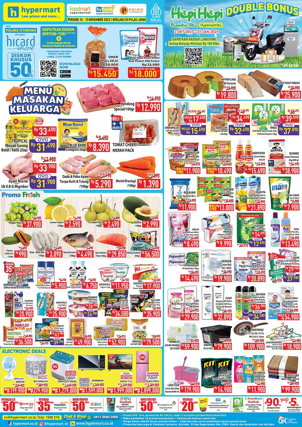 Katalog Promo JSM Hypermart Terbaru 10-12 November 2023, Daging Ayam Mulai Rp 5.000an Saja!