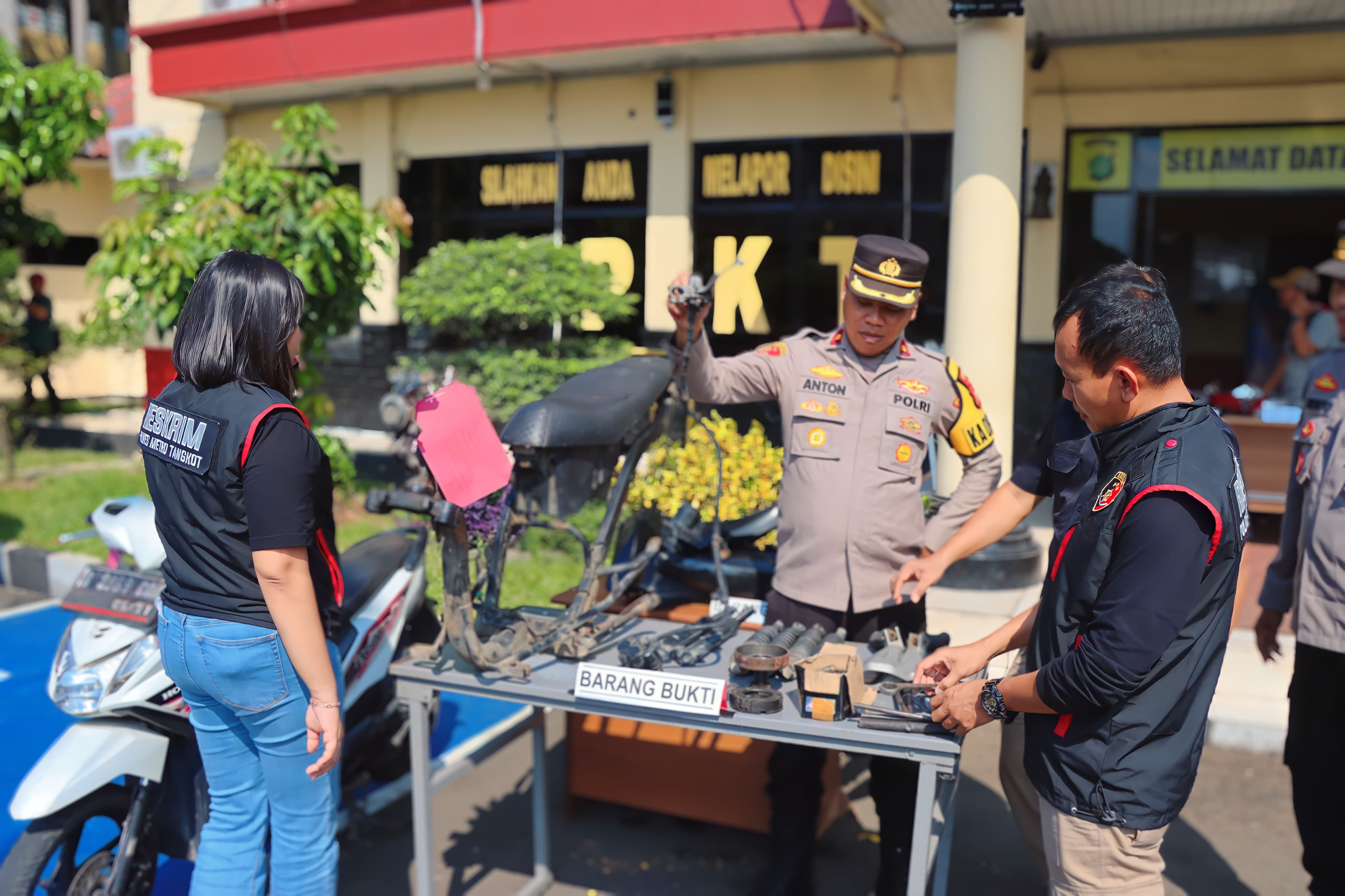 4 Orang Sindikat Curanmor Berhasil Ditangkap Polisi di Tangerang