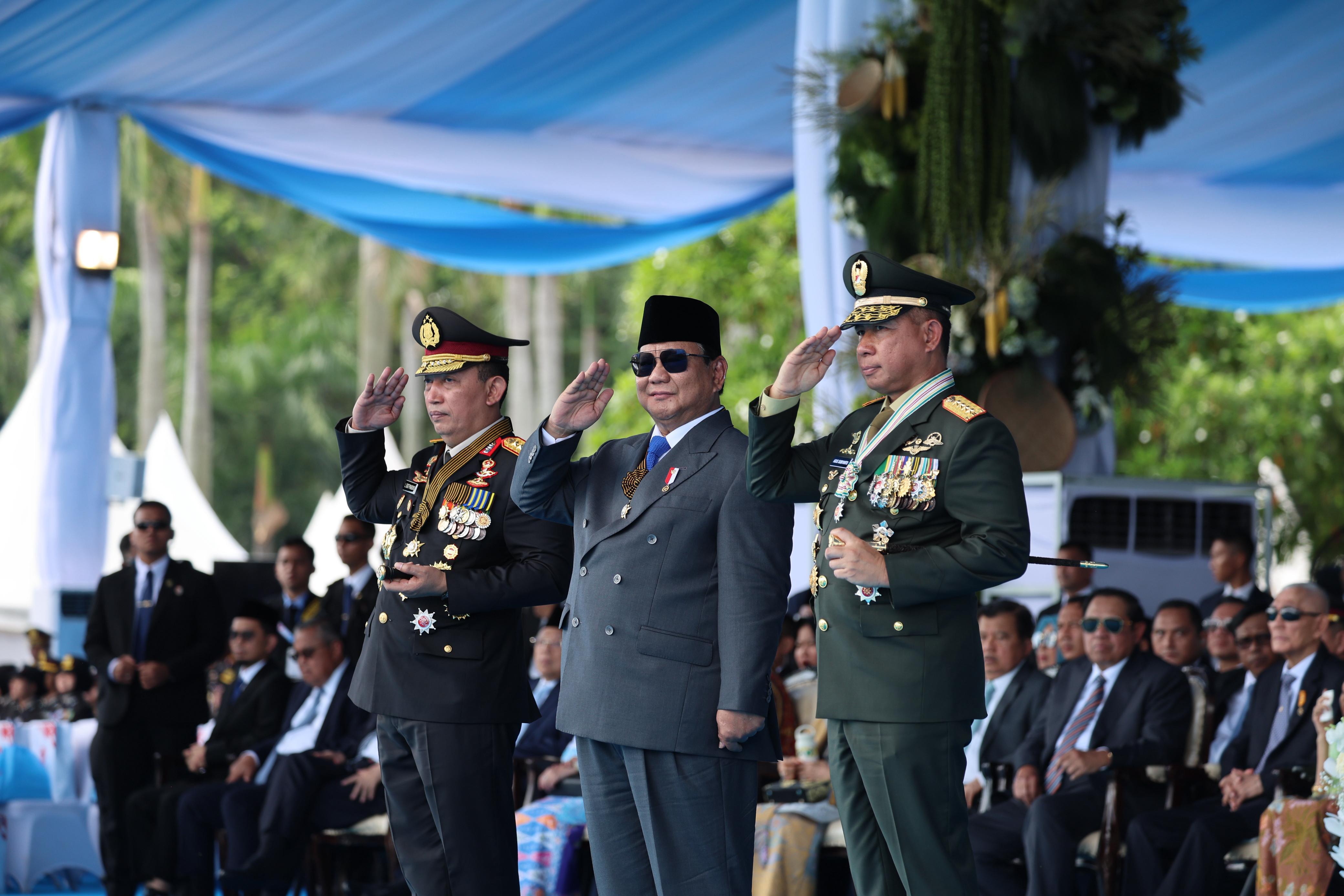 Prabowo Apresiasi Peran Polri dalam Dukung Ketahanan Pangan Nasional
