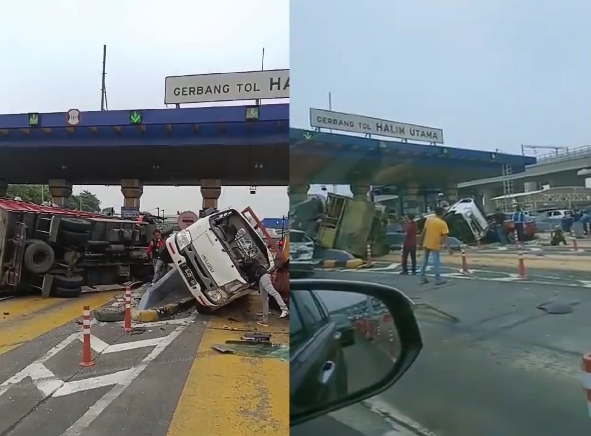 Kecelakaan Beruntun di GT Halim Utama, Jasa Marga Sebut 5 Kendaraan Terlibat
