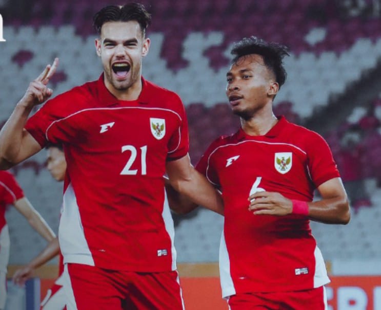 Timnas Indonesia U-23 vs Brunei Darussalam 8-0, Jens Raven Menggila!