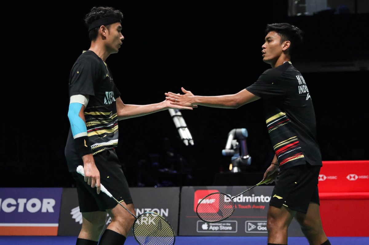 Denmark Open 2023: Tumbangkan Fajar/Rian, Fikri/Bagas Jumpa Pasangan Tengil Malaysia di Final