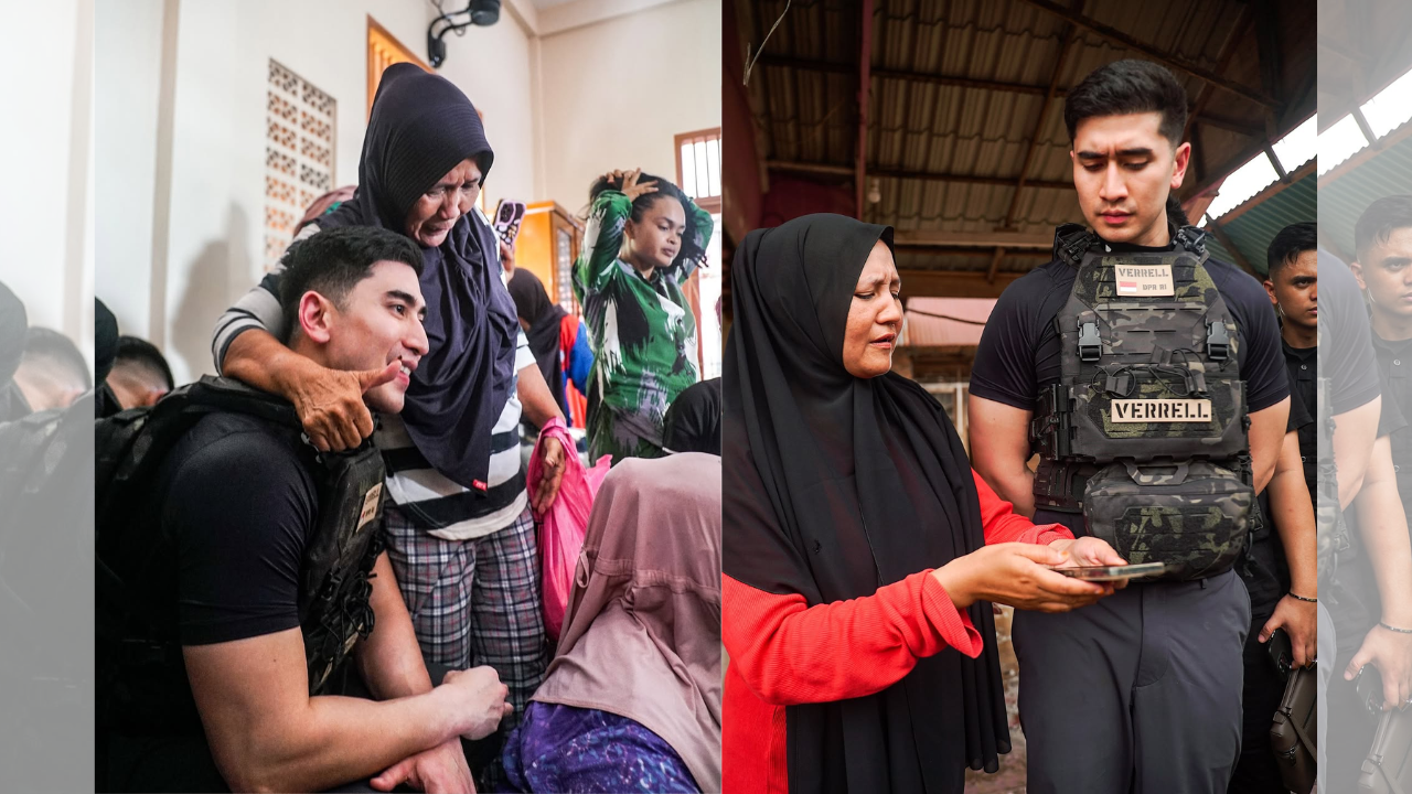 Verrell Bramasta Kunjungi Korban Bencana di Padang Diserbu Emak-Emak, Netizen Titip Salam ke Zulkifli Hasan