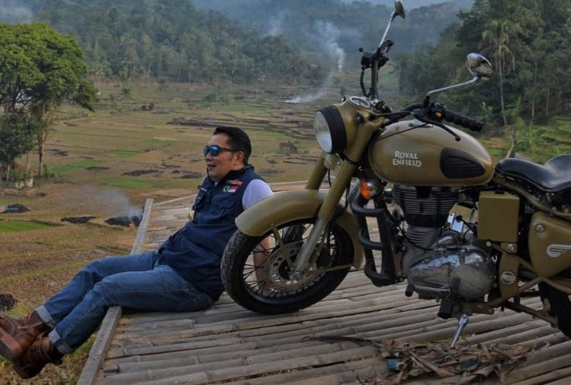 KPK Titipkan Motor Royal Enfield Ridwan Kamil di Polda Jabar, Belum Dibawa ke Rupbasan