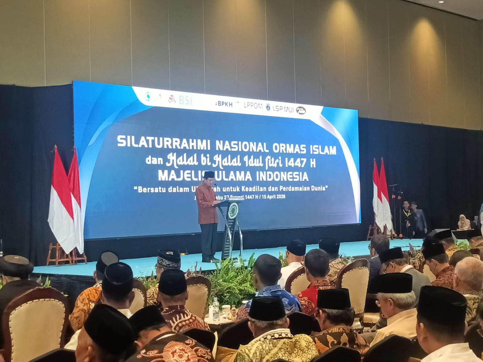 Hadiri Halal Bihalal MUI, Ini Pesan Menag Nasaruddin Umar untuk Ormas Islam