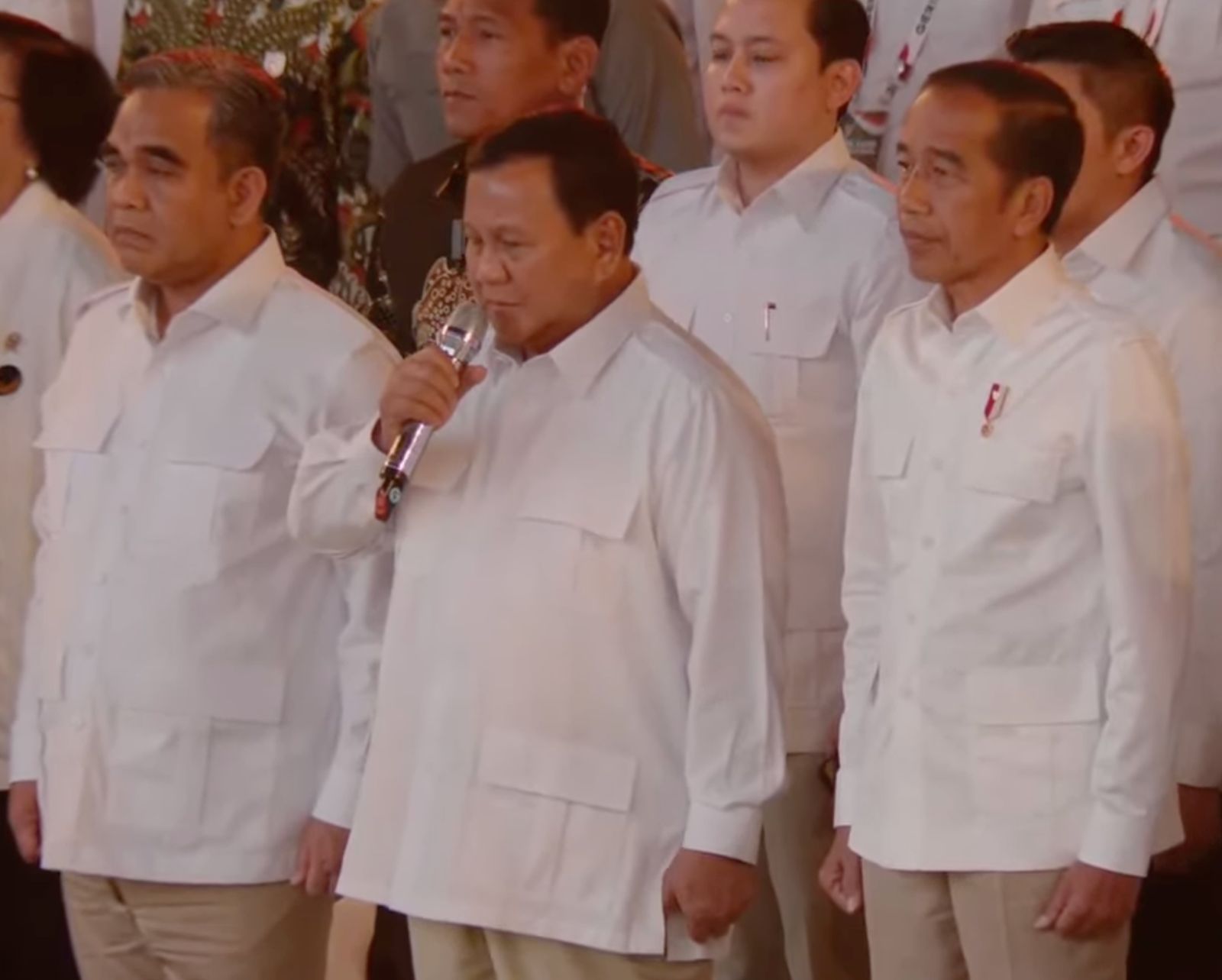  Jokowi Hadir di Rapimnas Gerindra, Prabowo Ajak Seluruh Kader Mengheningkan Cipta