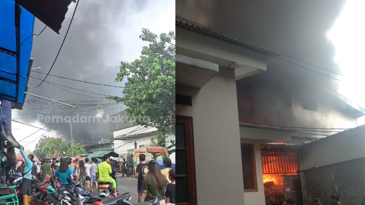 Kebakaran Gudang di Penjaringan, 145 Personel dan 26 Unit ke TKP