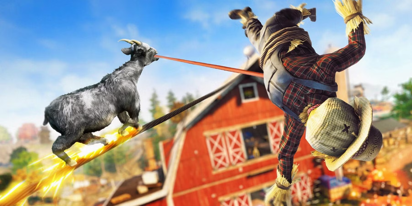 Goat Simulator, Game Simulator Menjadi Kambing Rusuh di Dunia