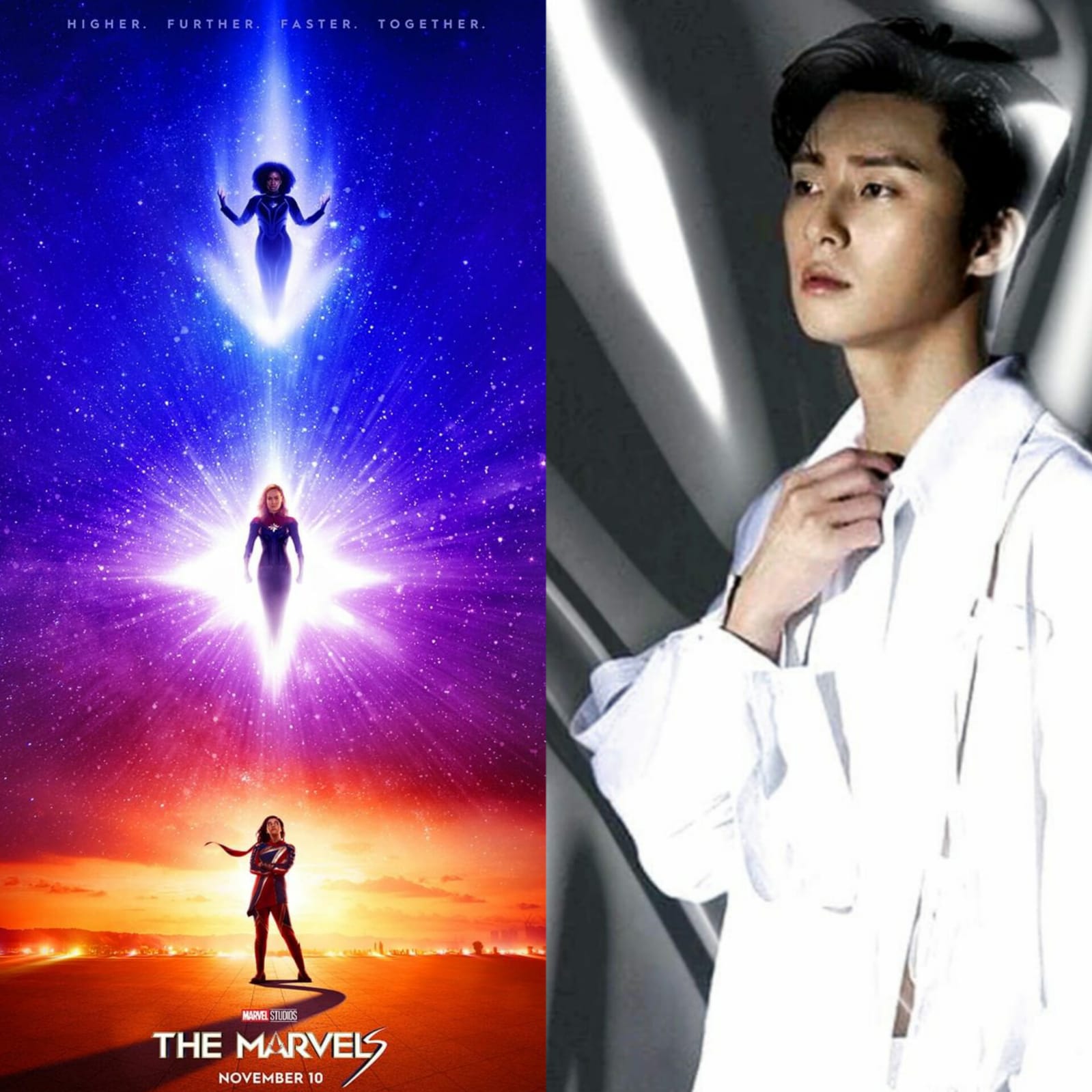 Kembali Ditunda, Film The Marvels Dibintangi Park Seo Joon Mundur November