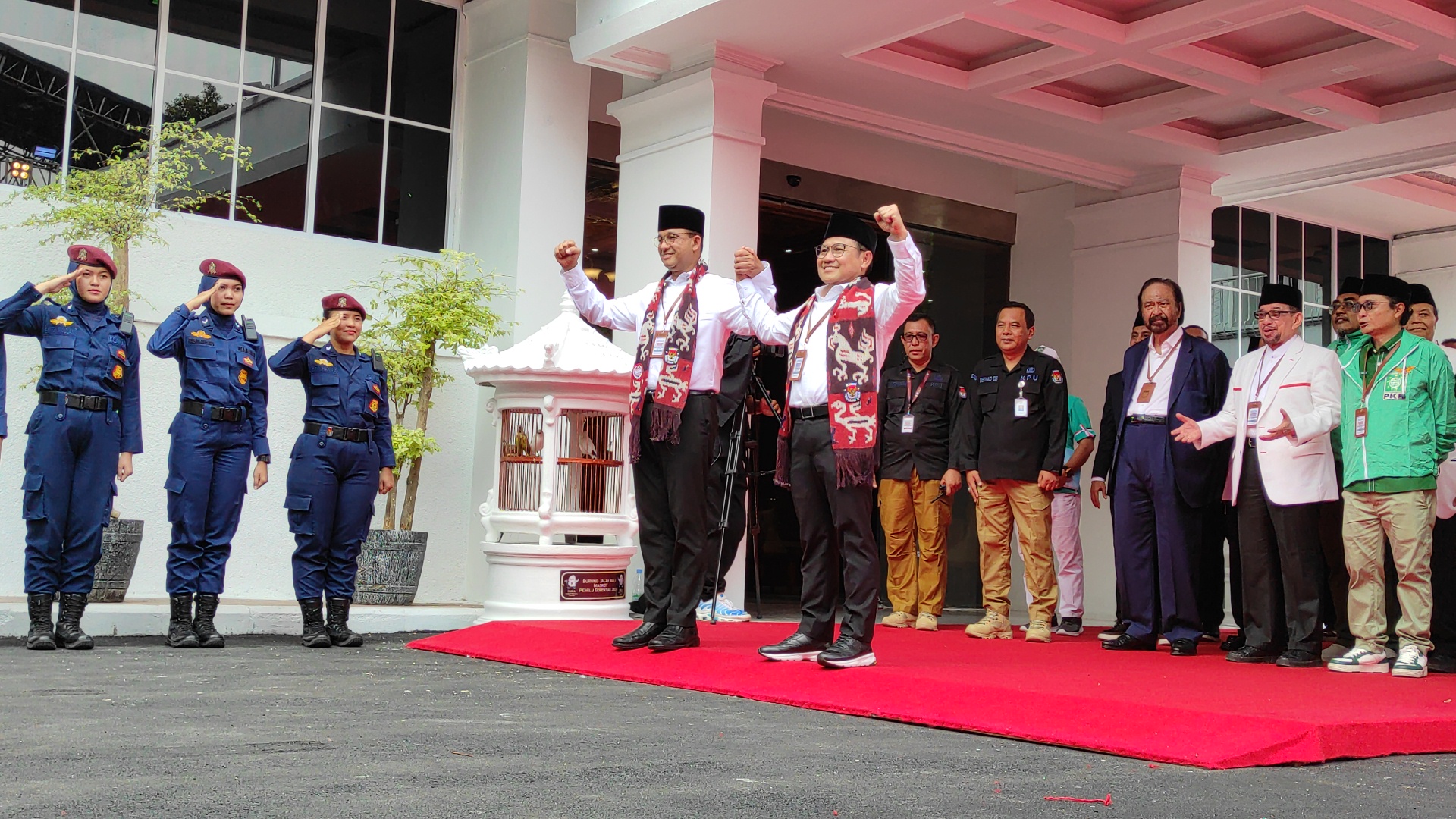 Pasangan AMIN Jadi yang Pertama Daftar Capres Cawapres di KPU