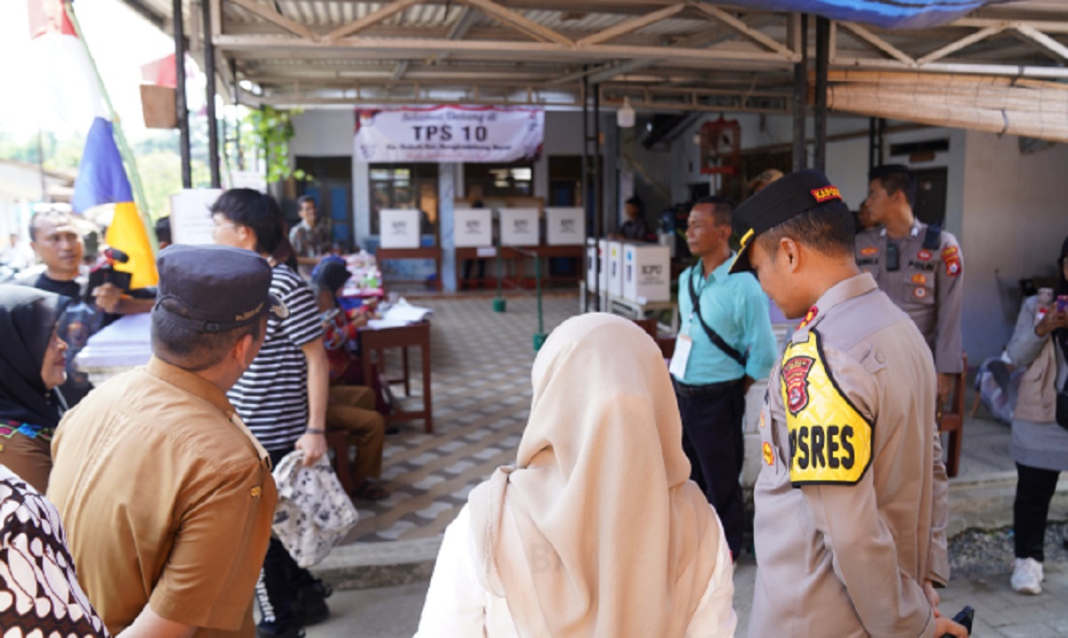 Cegah Kesalahan Berulang, Bawaslu Awasi PSU di TPS 10 Rangkasbitung.