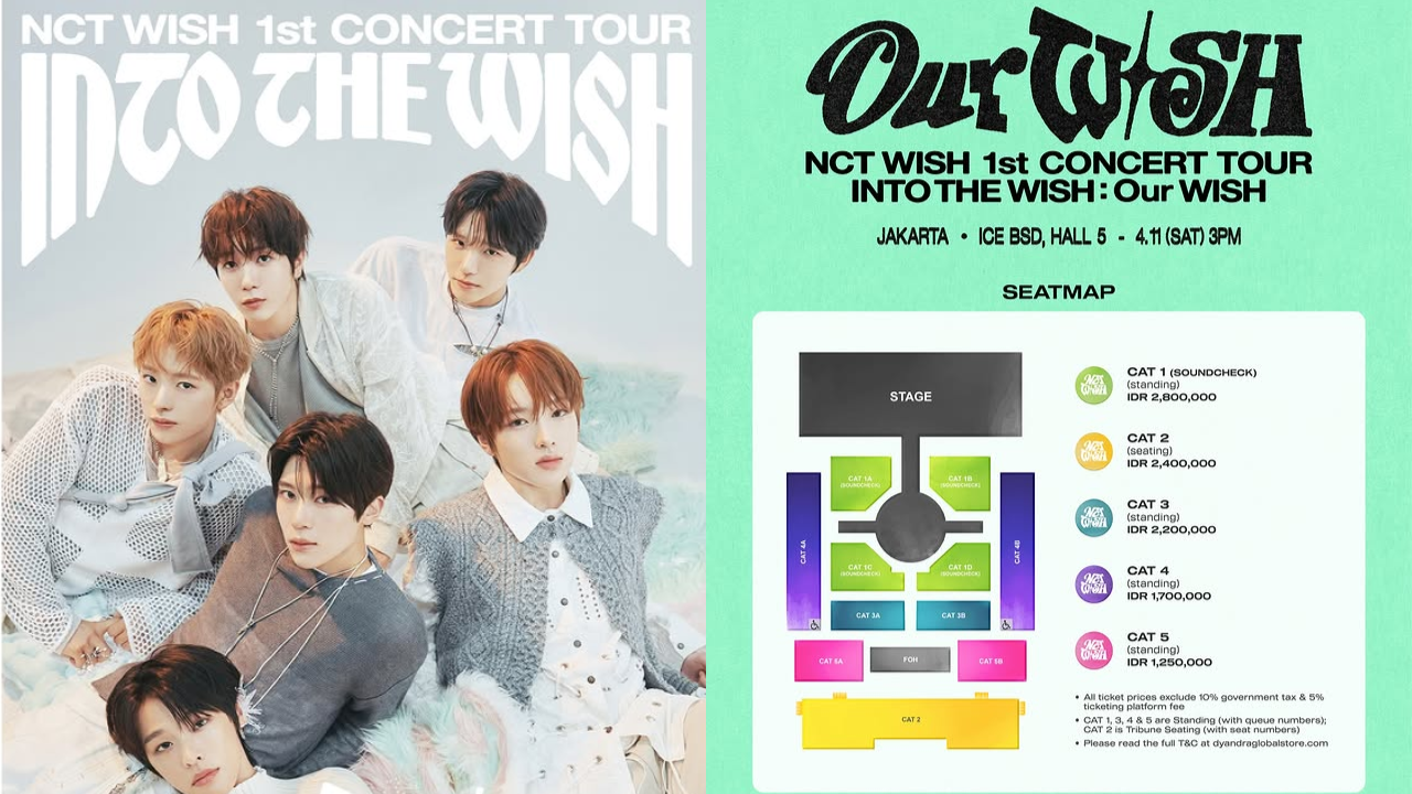 Harga Tiket Konser NCT WISH di Jakarta 2026, Termurah Rp1,25 Juta