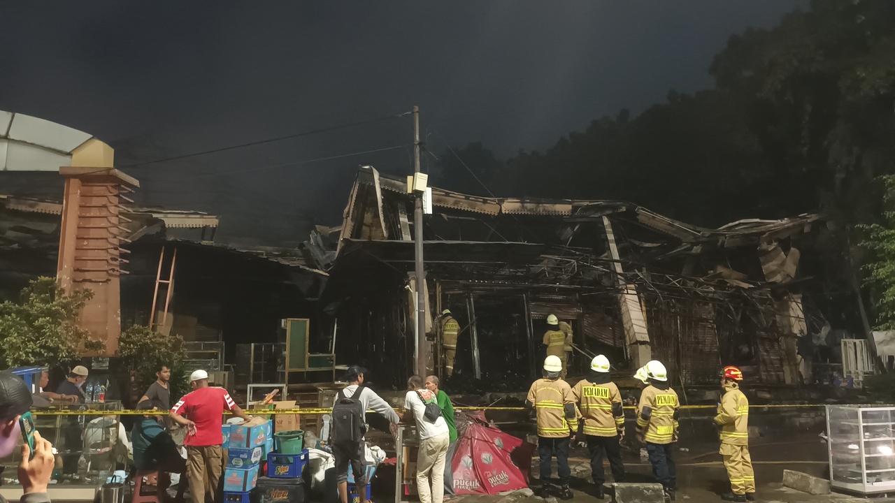 Puslabfor Dalami Kebakaran Pasar Taman Puring, 5 Saksi Diperiksa untuk Ungkap Fakta