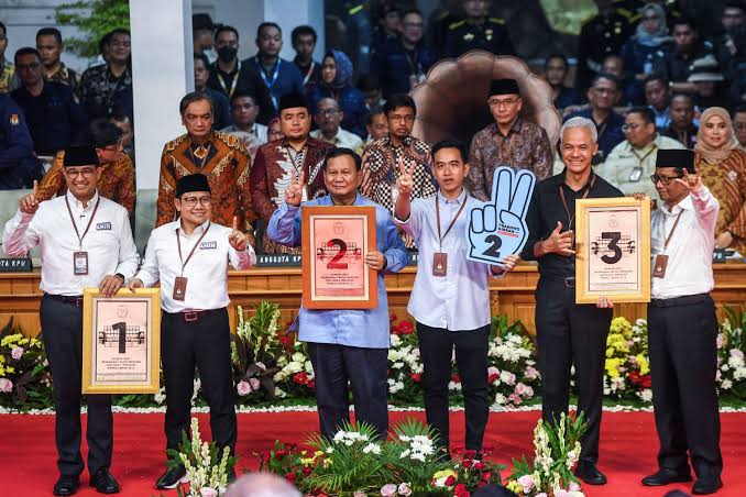 Elektabilitas Prabowo-Gibran Naik, Anies-Imin Menyusul, Ganjar-Mahfud Turun di Survei Populi Center Terbaru