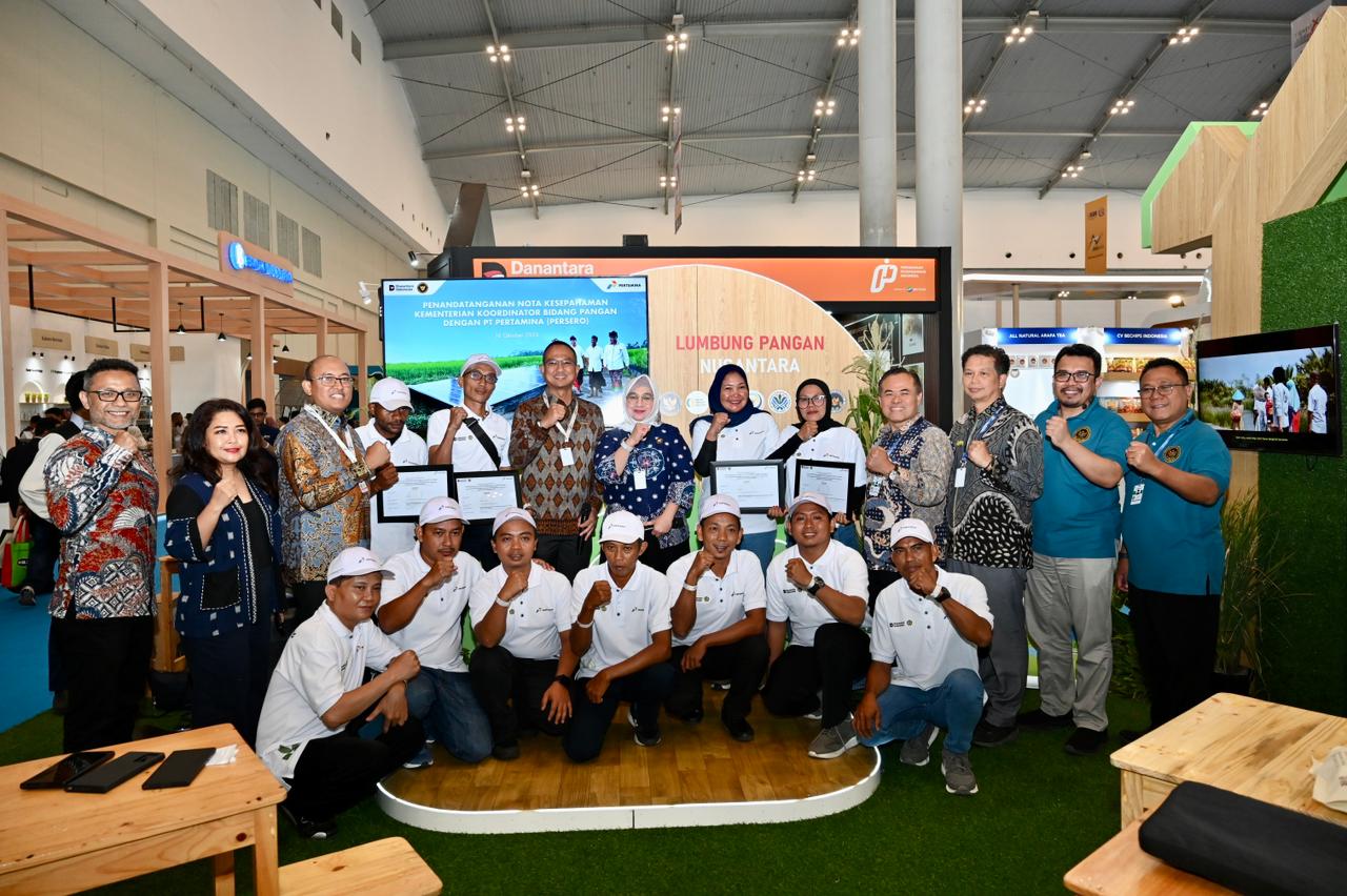 Hari Pangan Sedunia, Pertamina dan Kemenko Pangan Kolaborasi Wujudkan Ketahanan Pangan