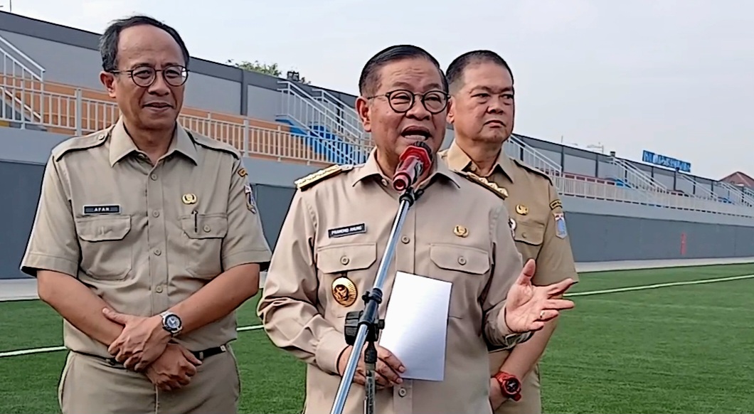 Pramono Perintahkan Wali Kota Tertibkan Lapak Hewan Kurban di Trotoar dan Taman