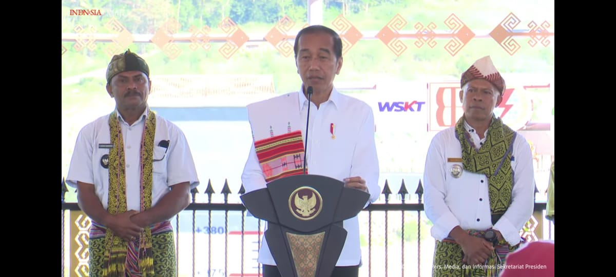 Jokowi Resmikan Bendungan Temef di NTT Senilai Rp 2,7 Trilliun 