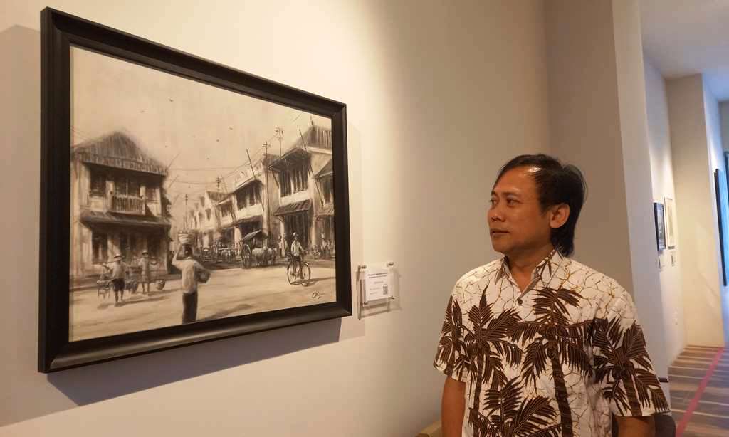 Menikmati Imaji Artscape di Galeri DesignHub Surabaya: Kenangan dan Semangat dalam Monokrom