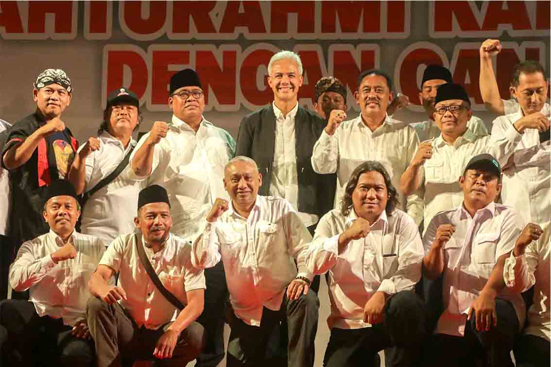 Ganjar Temui 6 Ribu Kepala Desa di Surabaya