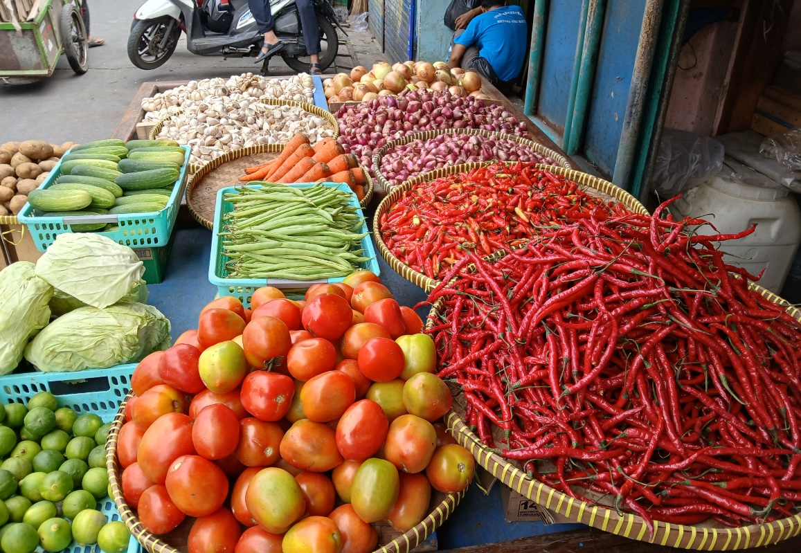 Harga Pangan Pasar Tradisional Palmerah Hari Ini, Terpantau Tidak Stabil
