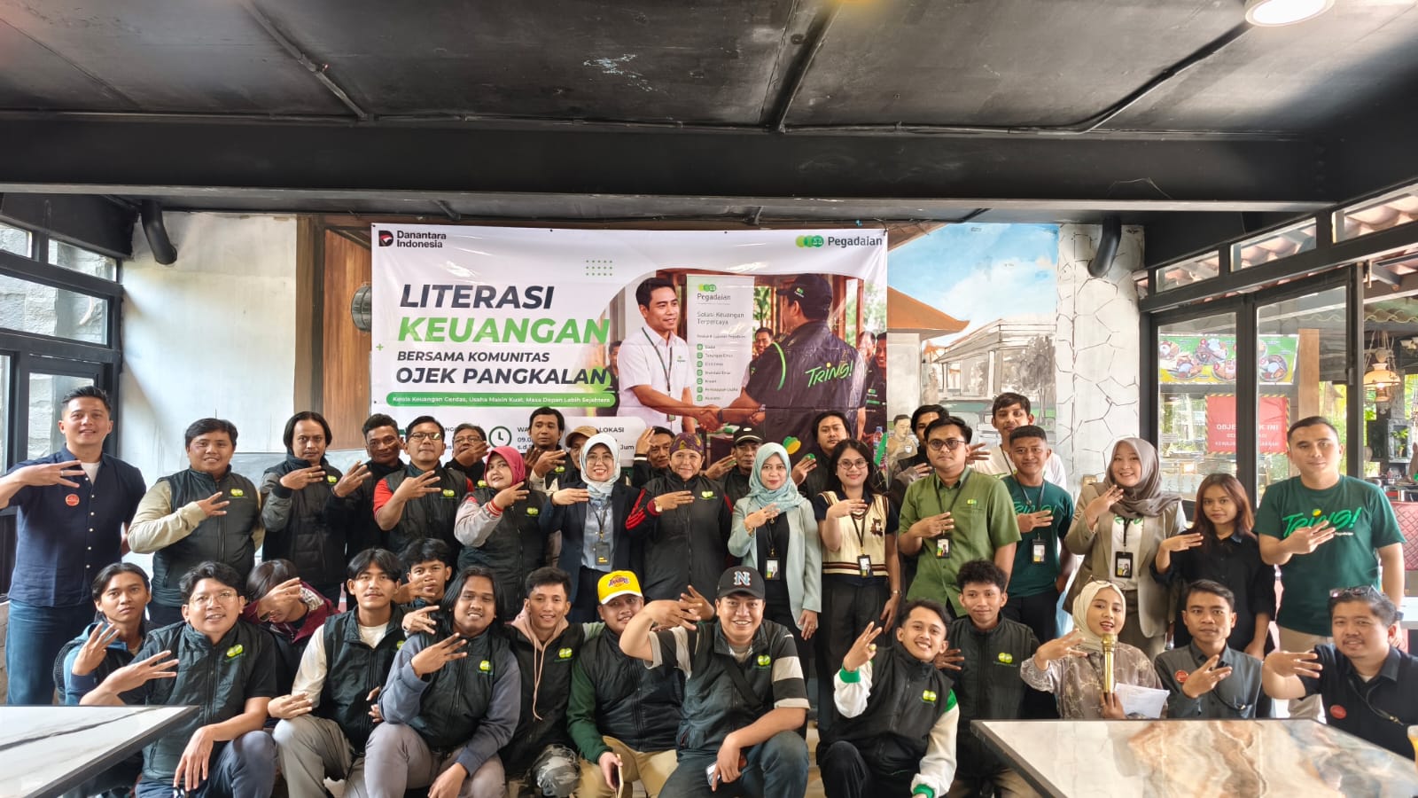 Bukan Sekadar Narik, Ojek Pangkalan Didorong Pegadaian Lebih Cerdas Kelola Keuangan