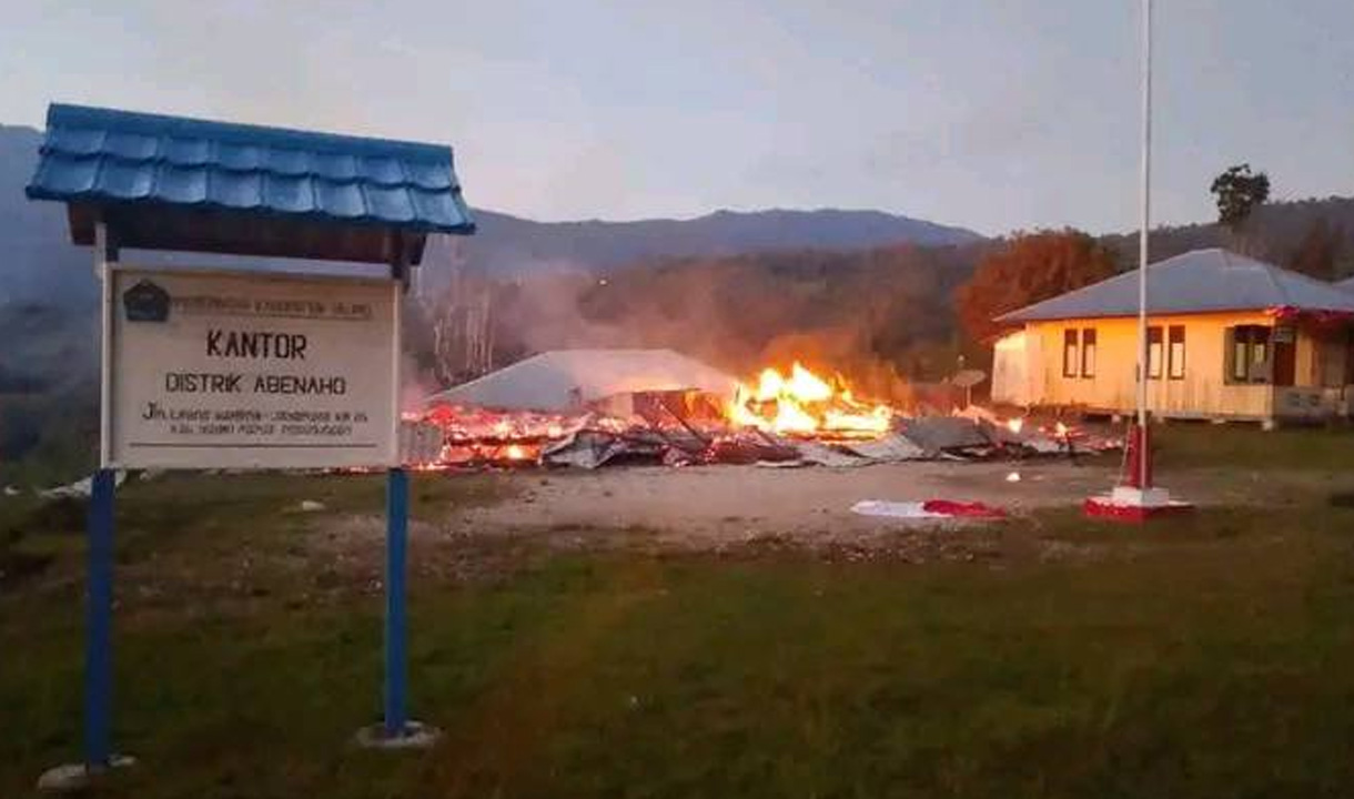 Ucapan Rasis di Kelas Picu Kerusuhan 3 Hari di Yalimo, Kantor Pemerintah dan Rumah Warga Dibakar