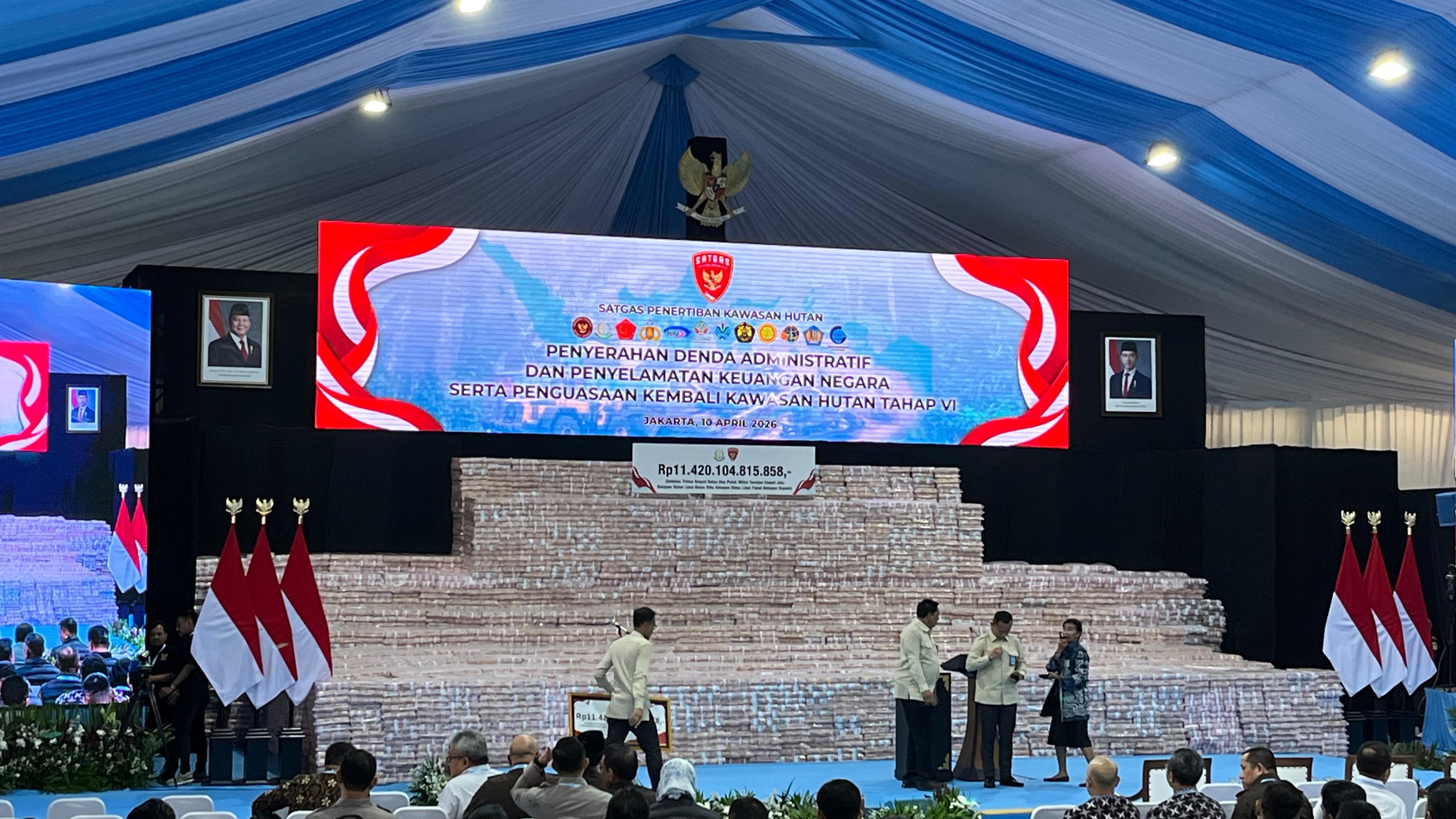 Penampakan Tumpukan Uang Rp 11,4 Triliun di Kejagung, Diserahkan Langsung ke Presiden?