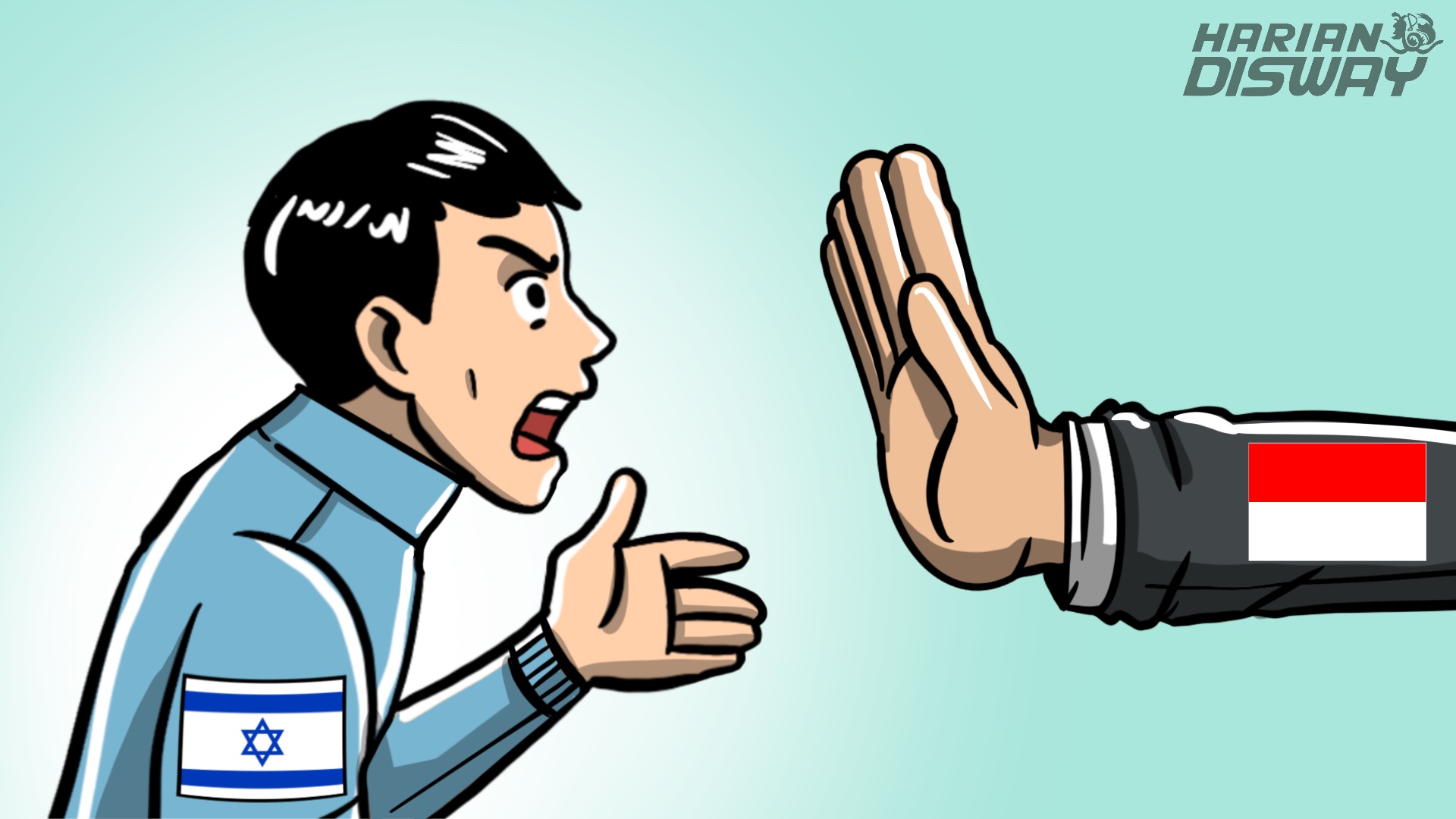 Tolak Atlet Israel: Sikap Tegas Negara dan Konsistensi Konstitusi