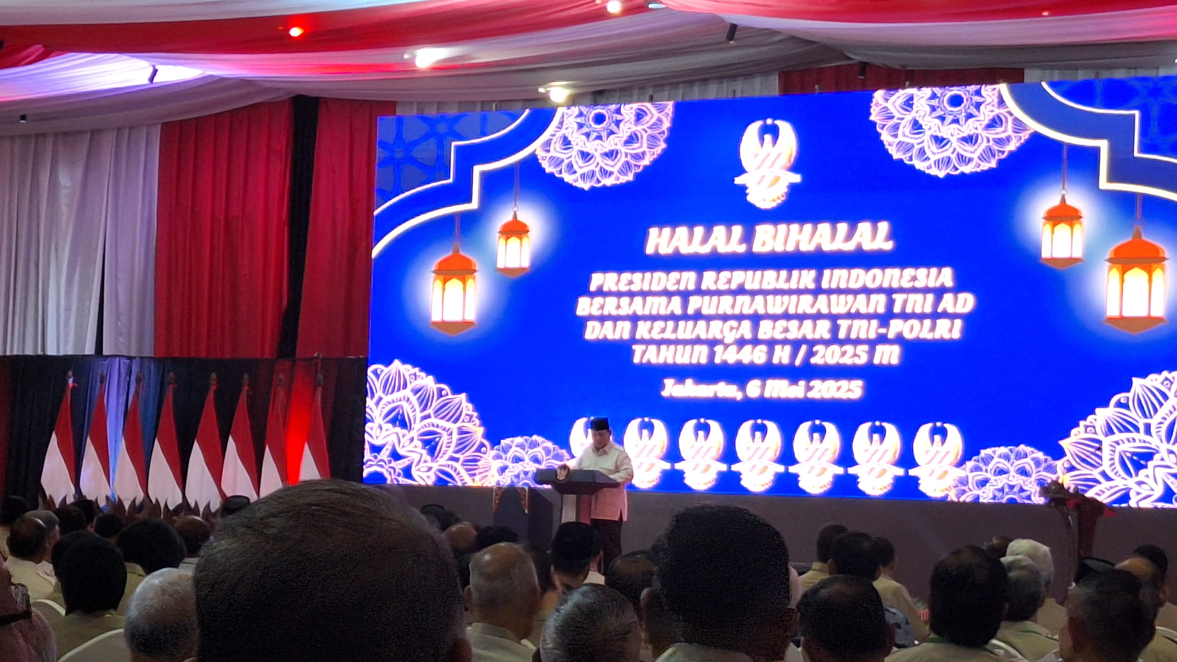 Prabowo: TNI Selalu Dituduh Mau Jadi Diktator