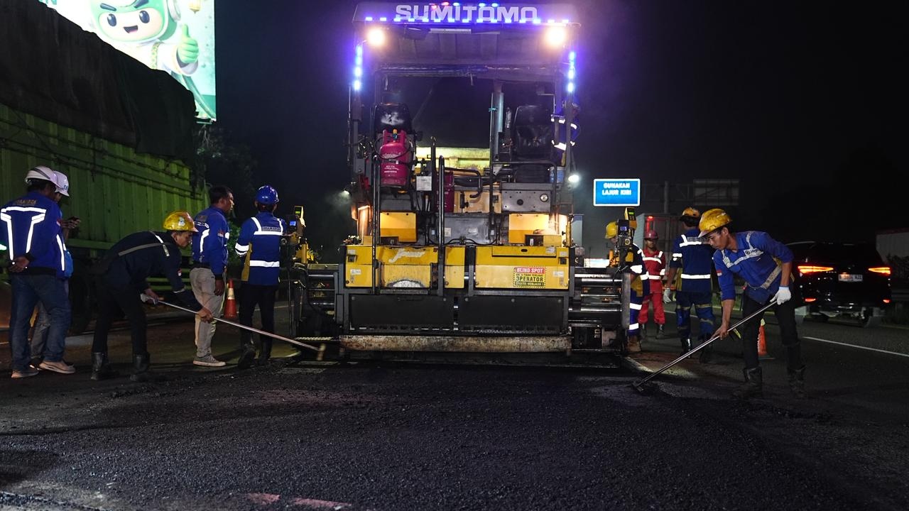 Benahi Jalan Berlubang, Jasa Marga Kebut Perbaikan di Ruas Tol Jakarta-Tangerang