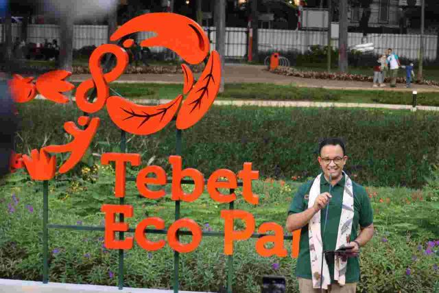 Selesai Direvitalisasi, Makin Cakep, Namanya Kini Tebet Eco Park